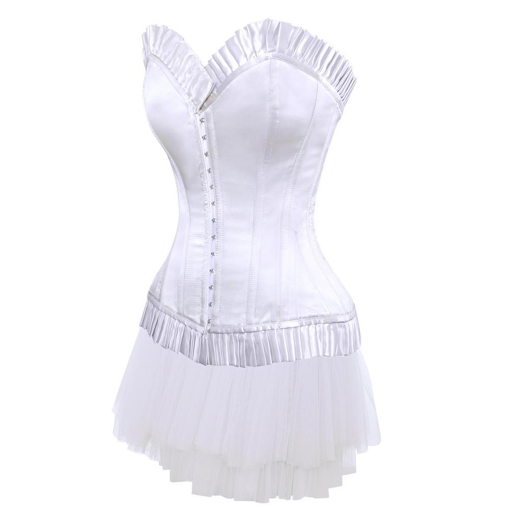 Amity White Corset