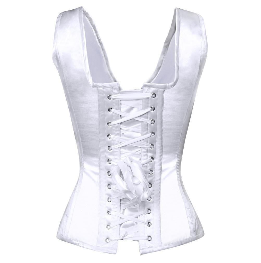 Amber White Corset