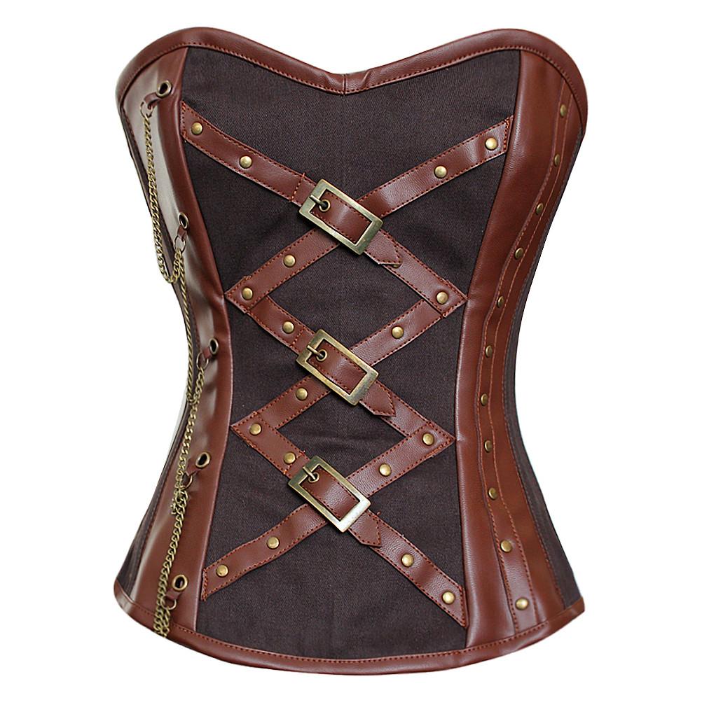 Norah Cotton Steampunk Corset