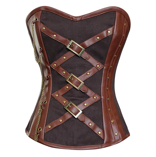 Norah Cotton Steampunk Corset