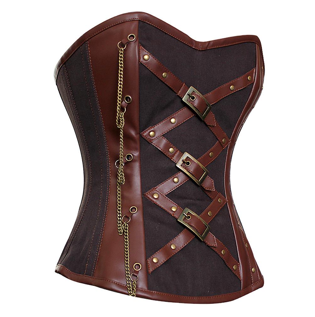 Norah Cotton Steampunk Corset