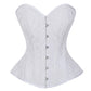 Angelia White Waist Training Corset