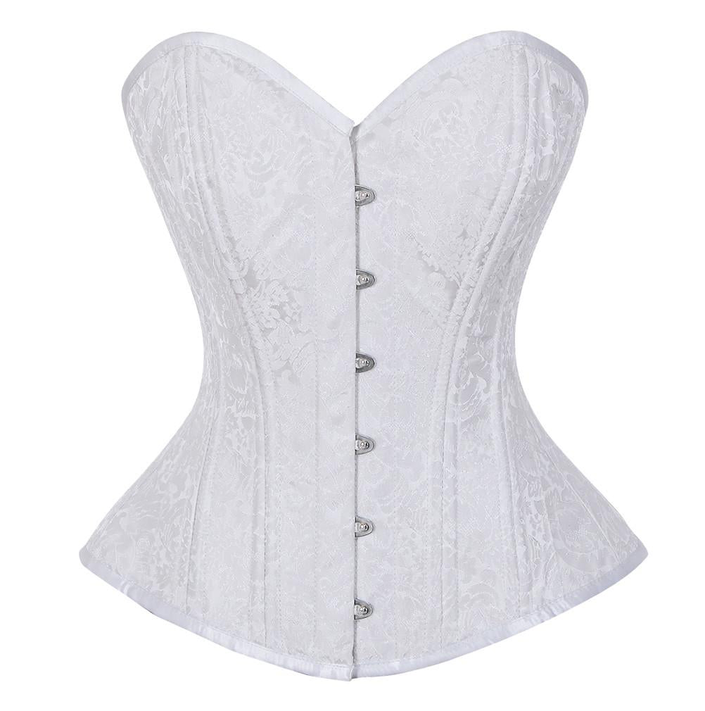 Angelia White Waist Training Corset