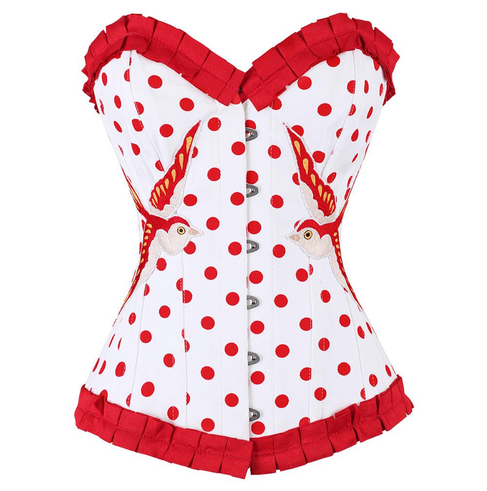 Emely Cotton Overbust Corset