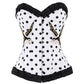 Naomi Polka Dot Overbust Corset