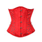 Koby Red Satin Corset