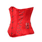 Koby Red Satin Corset