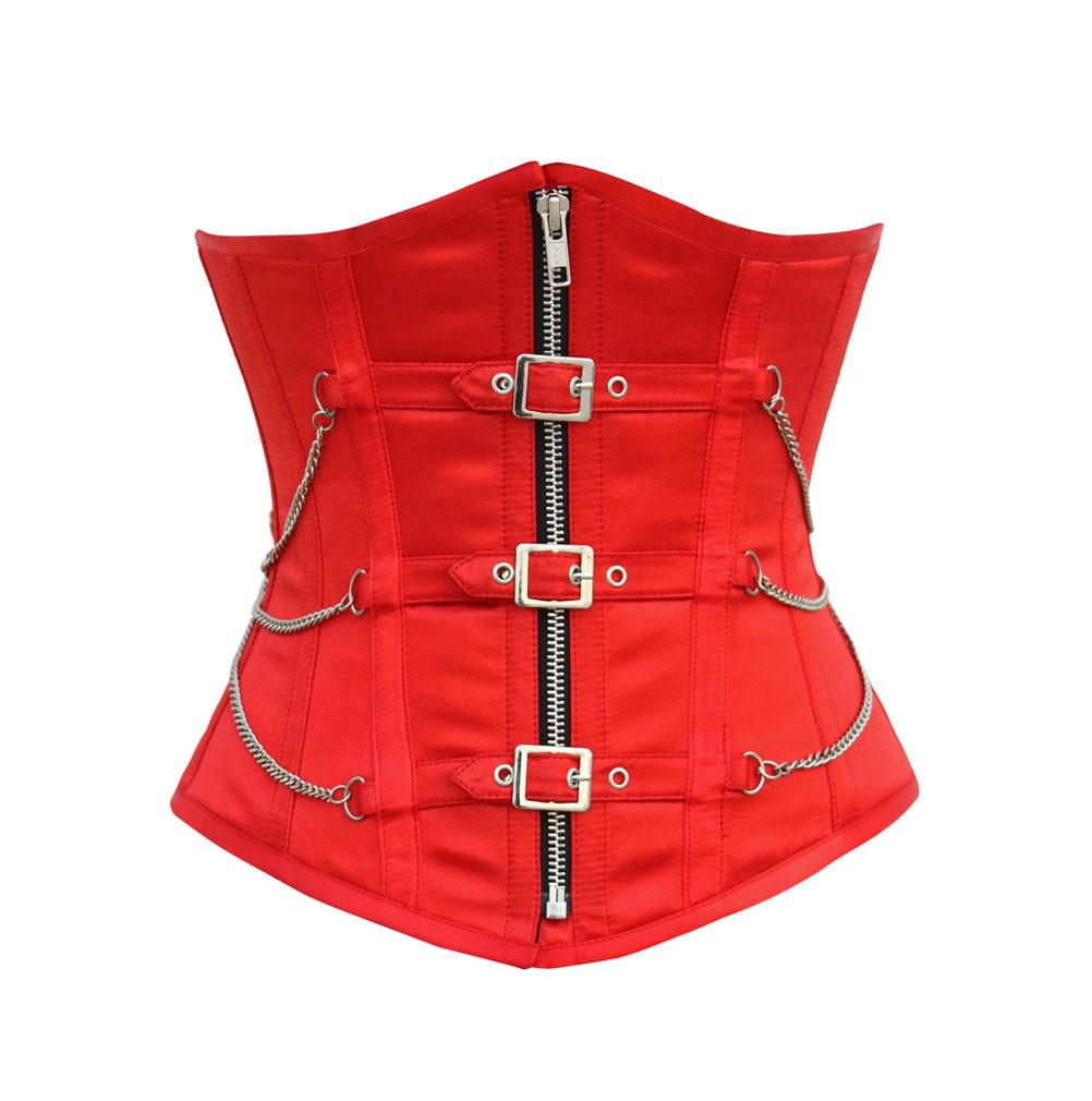 Saxon Red Corset