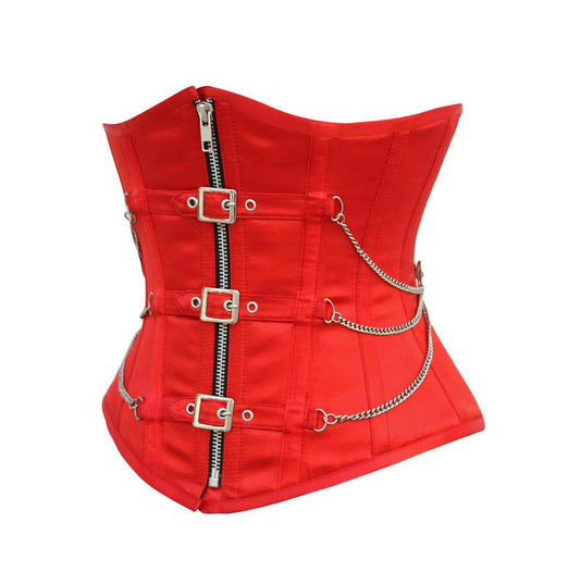 Saxon Red Corset