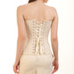 Furina Brocade Ivory Plus Size Corset