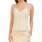 Furina Brocade Ivory Plus Size Corset