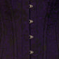 Phylo Brocade Purple Overbust Corset