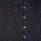 Aineas Brocade Blue Overbust Corset
