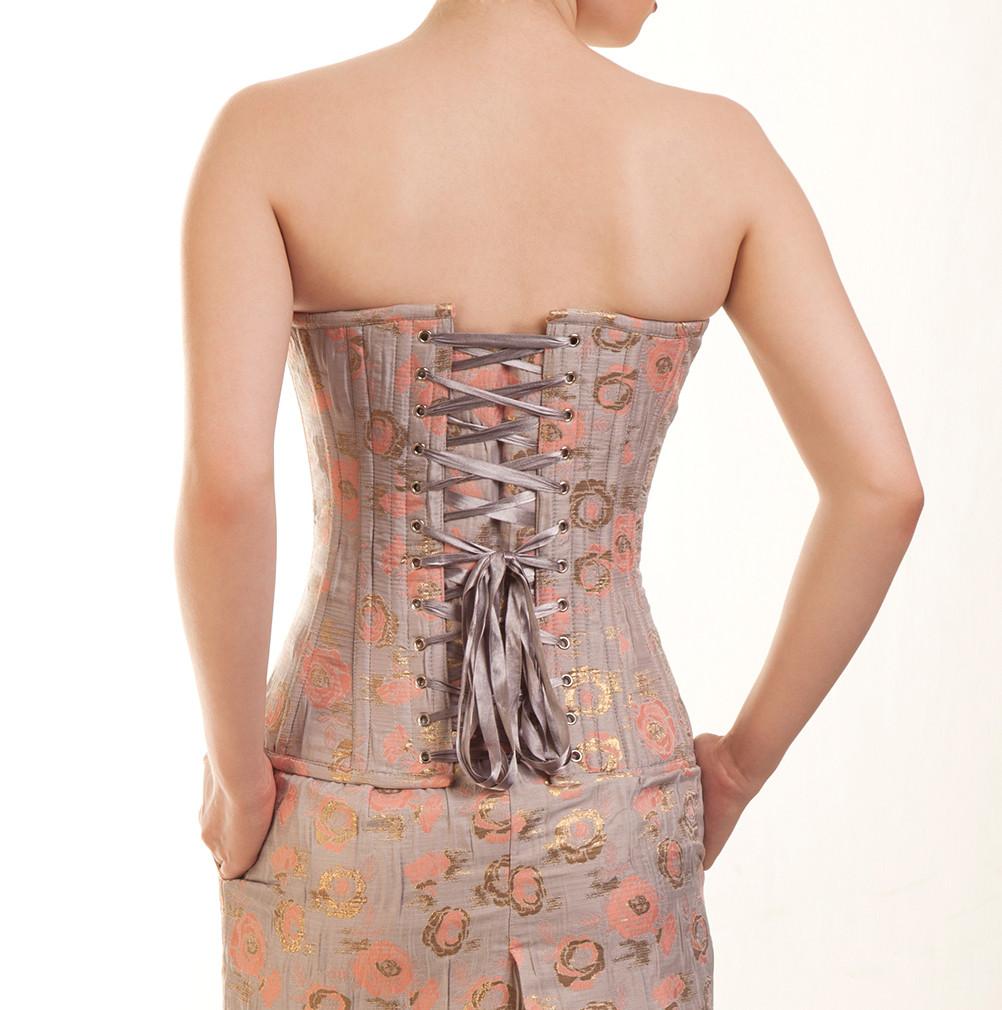 Piaras Brocade Plus Size Corset