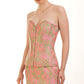 Ainslie Brocade Overbust Steel Corset
