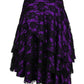 Anushka Gothic Lace Overlay Skirt