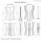 Abdera Burlesque Fashion Corset
