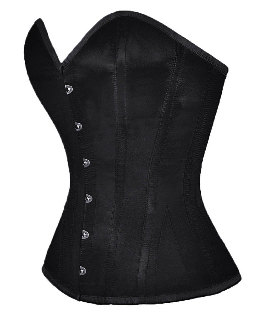 Verel Black Gothic Corset Overbust for Plus Size