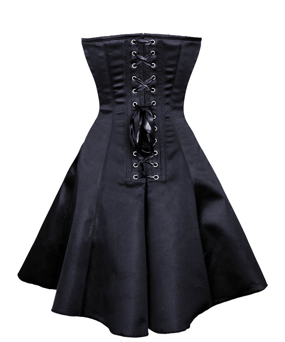 Ayana Gothic Plus Size Corset Dress