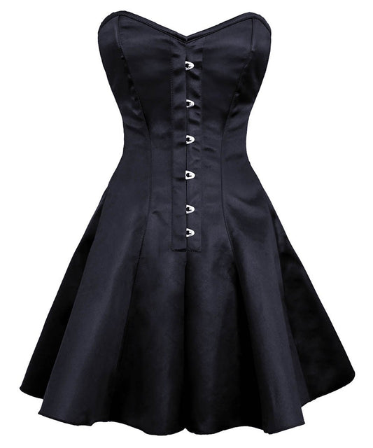 Ayana Gothic Plus Size Corset Dress