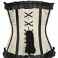 Quent Ivory Burlesque Overbust Corset