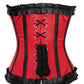 Phelim Burlesque Red Overbust Corset