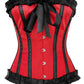 Phelim Burlesque Red Overbust Corset