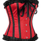 Phelim Burlesque Red Overbust Corset
