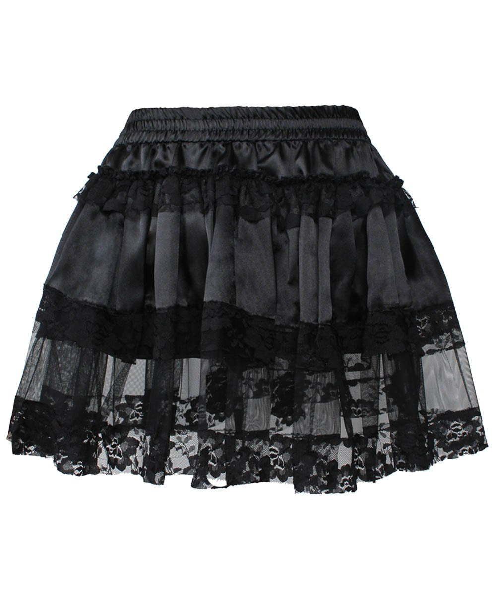 Destiny Gothic Black Tutu Skirt