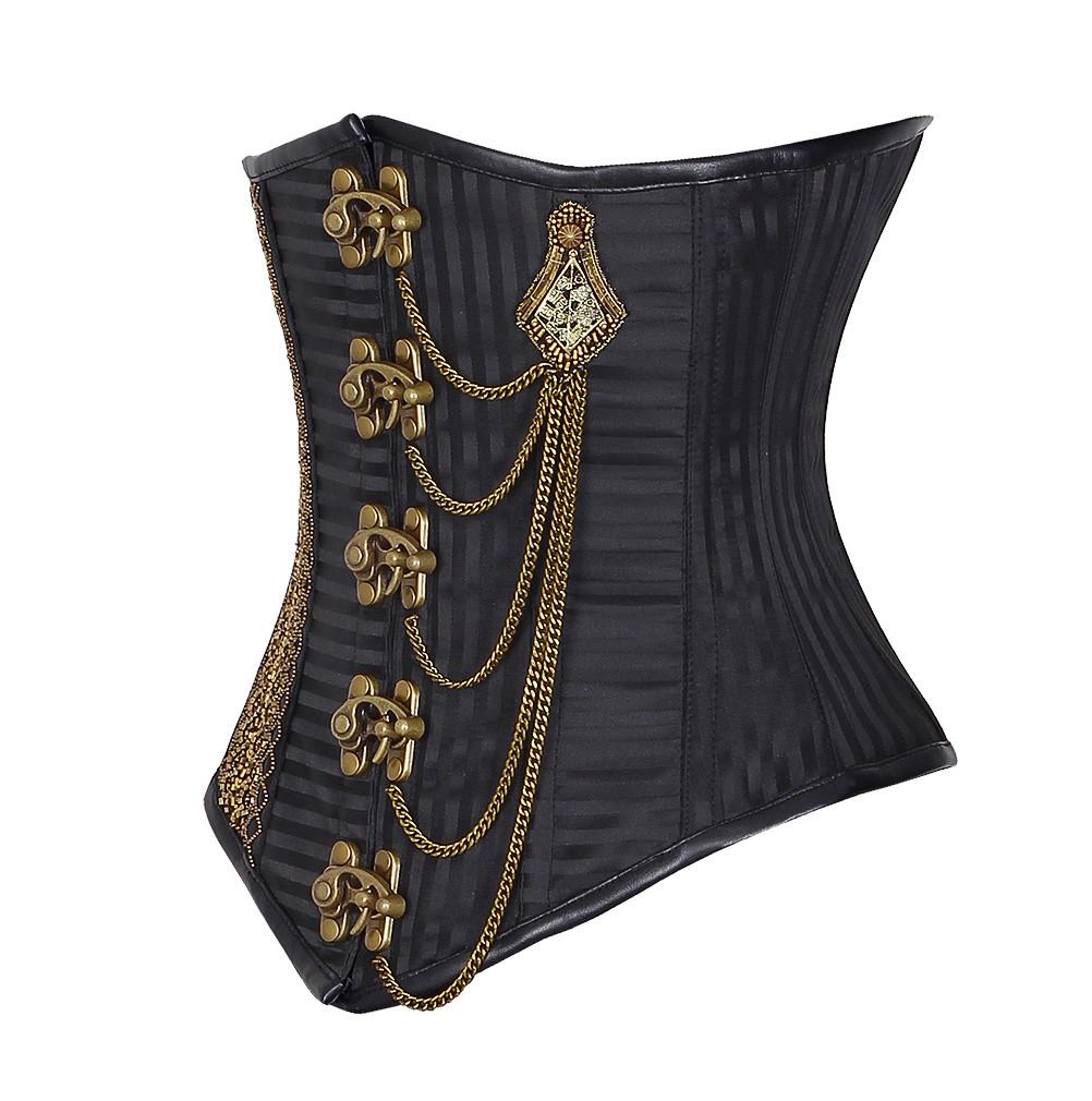 Sabina Brocade Steampunk Corset