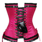 Boell Burlesque Magenta Overbust Corset