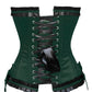 Tedrick Burlesque Green Overbust Corset