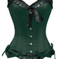 Tedrick Burlesque Green Overbust Corset