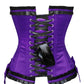 Amhold Burlesque Purple Overbust Corset
