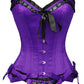 Amhold Burlesque Purple Overbust Corset