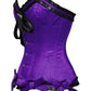 Amhold Burlesque Purple Overbust Corset