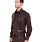 Keifer Steampunk Embroidered Men's Waist Coat