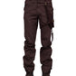 Emest Steampunk Men's Trouser in Brown Cotton