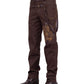 Erchanbold Cotton Steampunk Men's Trouser