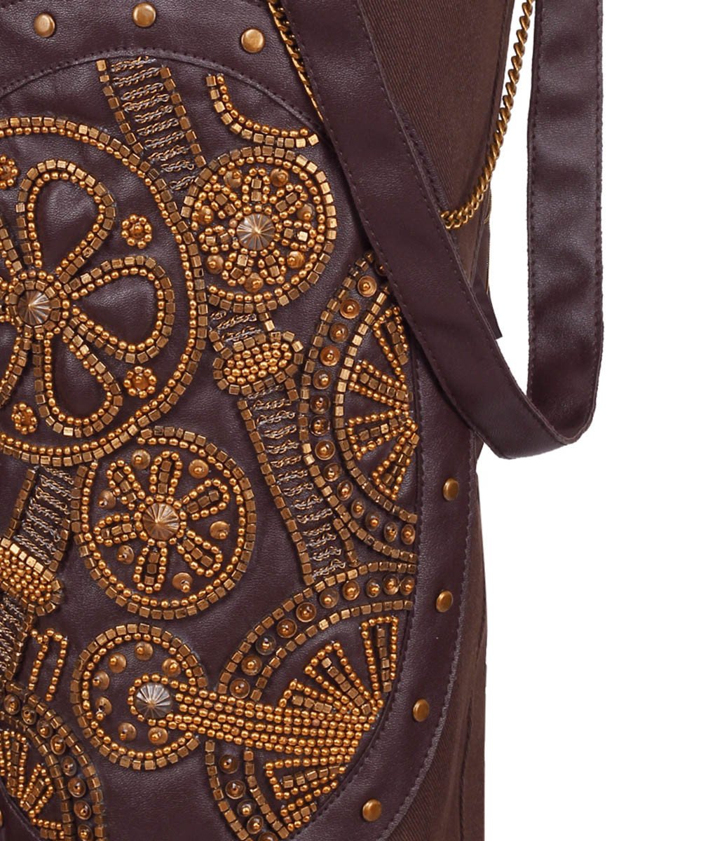 Erchanbold Cotton Steampunk Men's Trouser