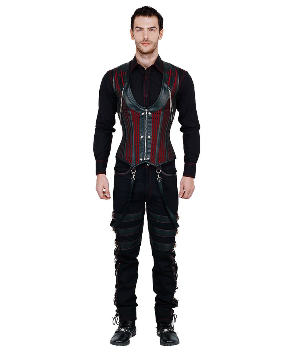 Alaric Gothic Men's Corset