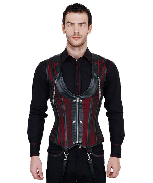 Alaric Gothic Men's Corset