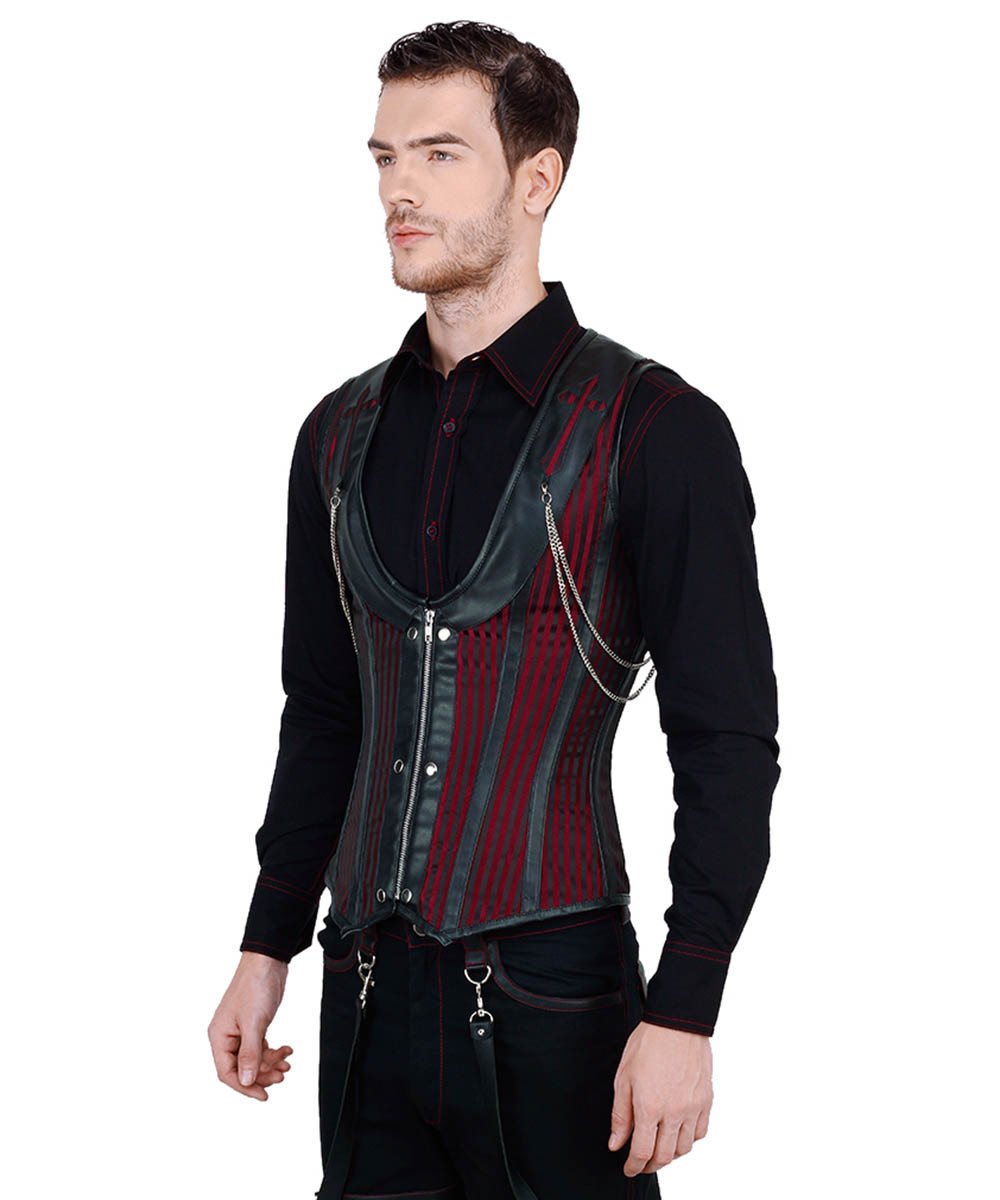 Alaric Gothic Men's Corset