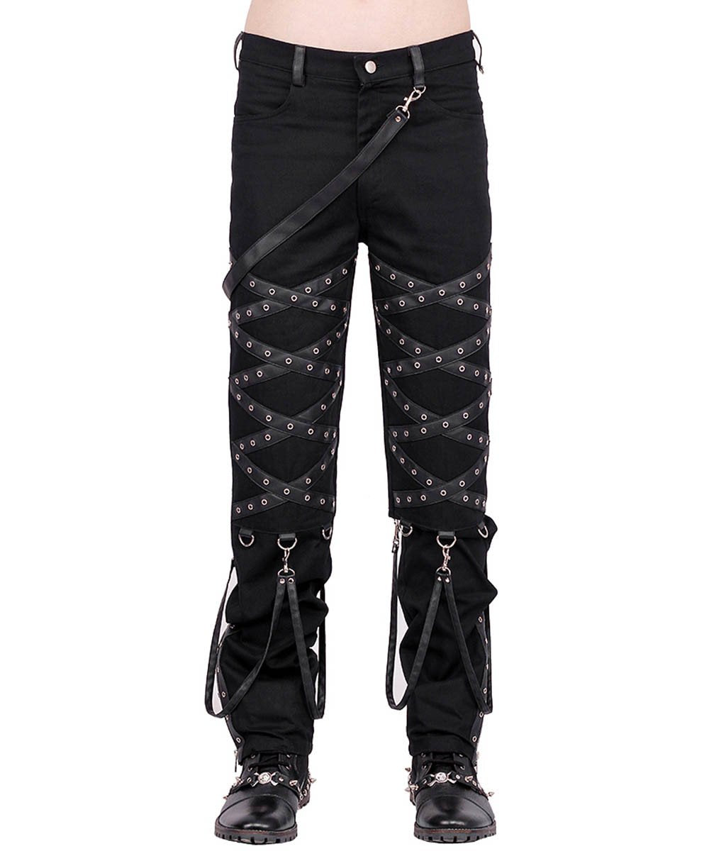 Alexis Gothic Criss Cross Men's Trouser