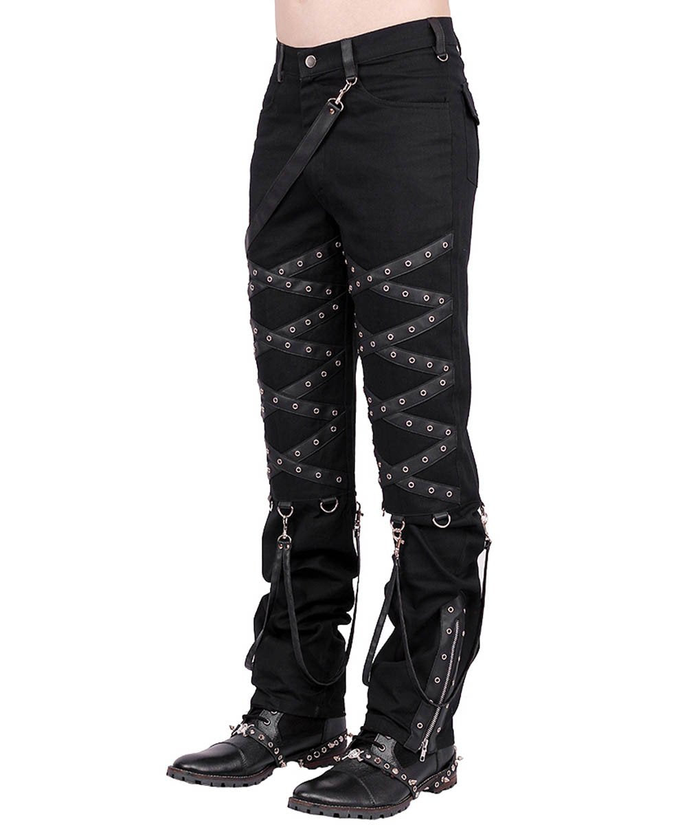 Alexis Gothic Criss Cross Men's Trouser