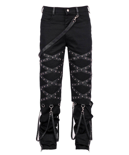 Alexis Gothic Criss Cross Men's Trouser