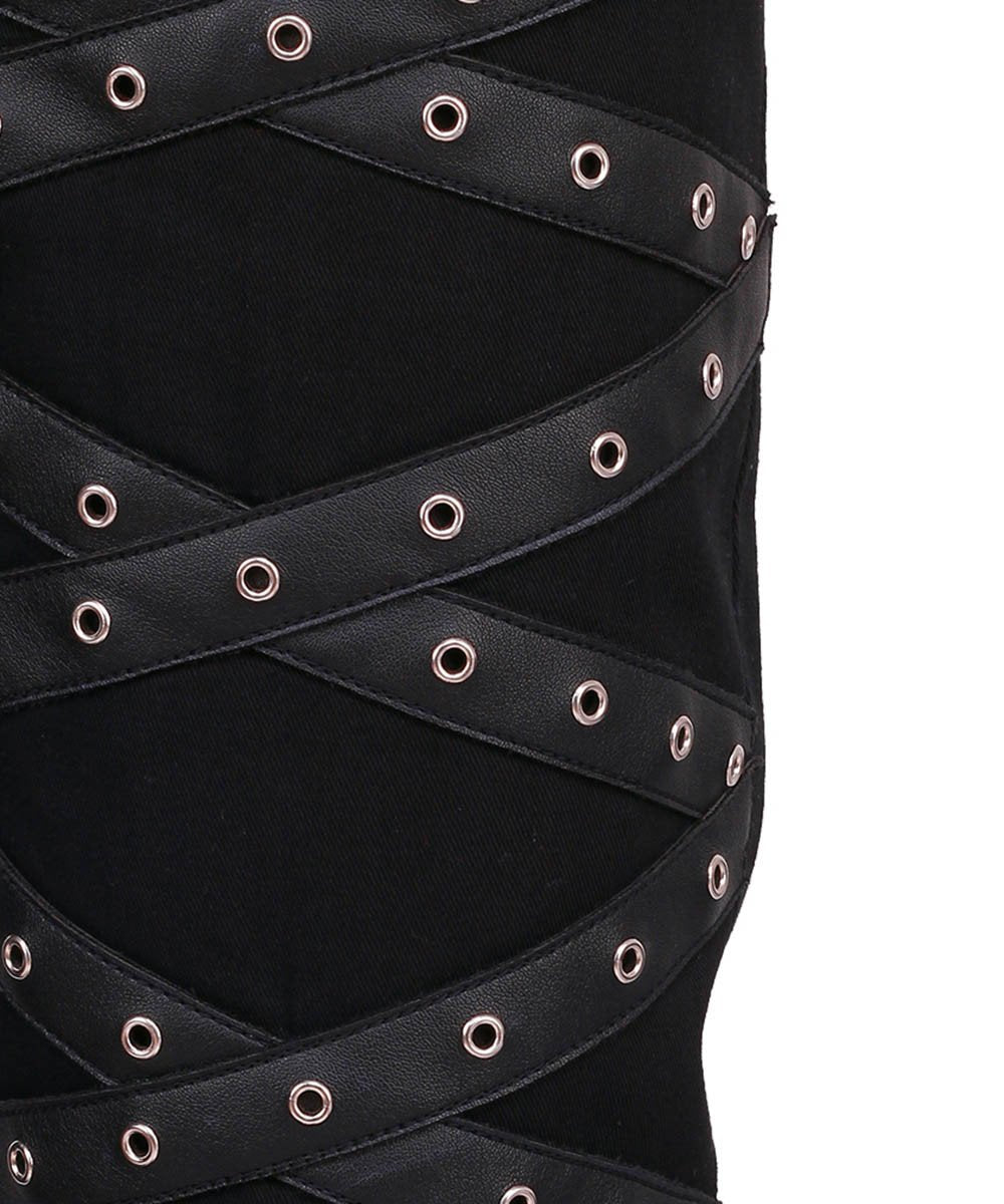 Alexis Gothic Criss Cross Men's Trouser