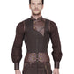 Detlef Steampunk Men's Overchest Corset