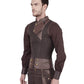 Detlef Steampunk Men's Overchest Corset