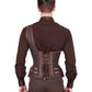 Dettmar Steampunk Men's Midchest Corset